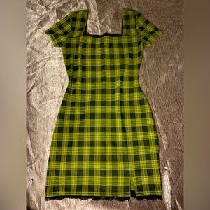 Plaid dress
